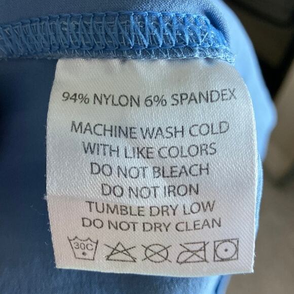 Simms Womens Shorts Sky Blue Drifter Fishing Mid Rise Outdoor Midi Stretch L - Picture 5 of 11